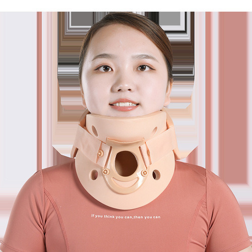 Cervical brace for cervical vertebra surgery to fix the neck. Cervical vertebra and neck brace for home use. Adult torticollis neck brace.
