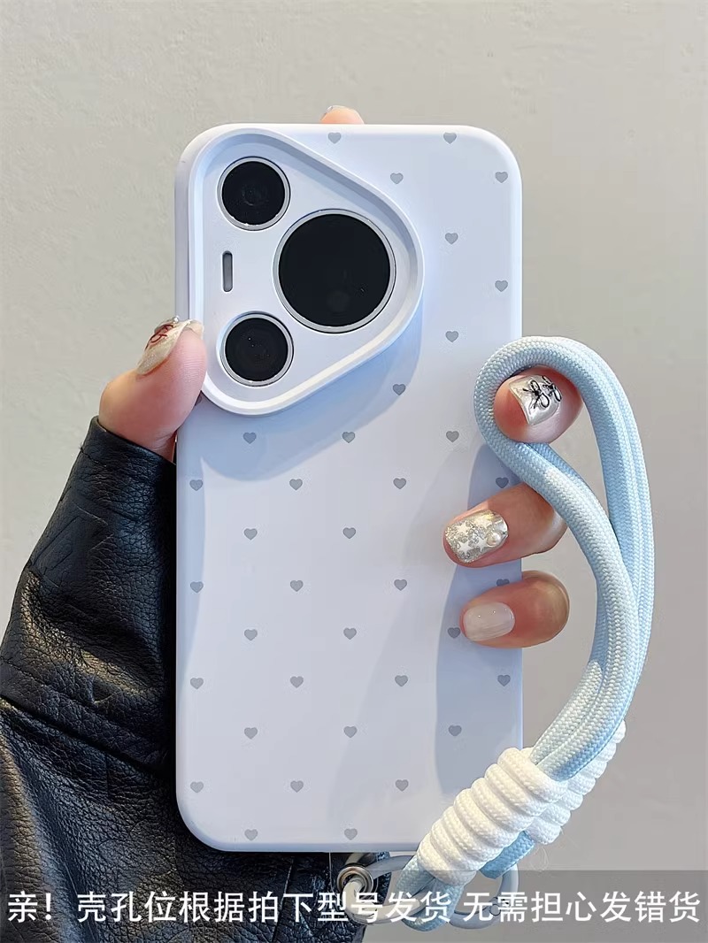 Líquido de alta calidad sensación de pantalla completa amor Bobo Huawei pura70pro nueva funda para teléfono móvil todo incluido mate60pro suave
