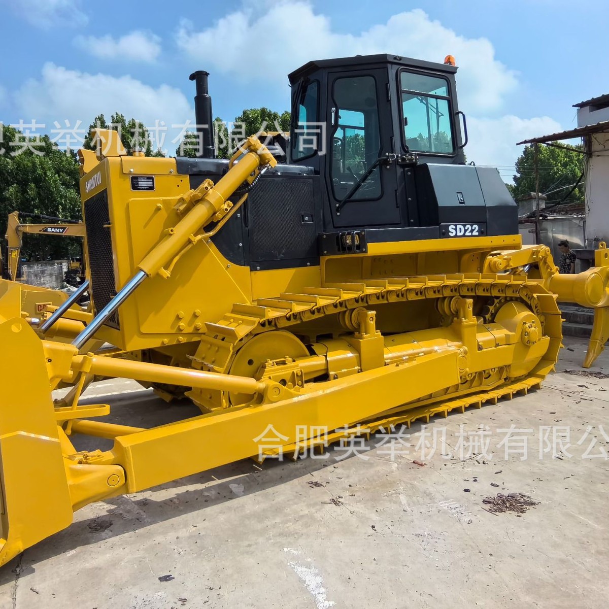 Shan empujando SD22 bulldozer Shan empujando SD16 bulldozer Shan empujando SD32 gran bulldozer maderer image 5