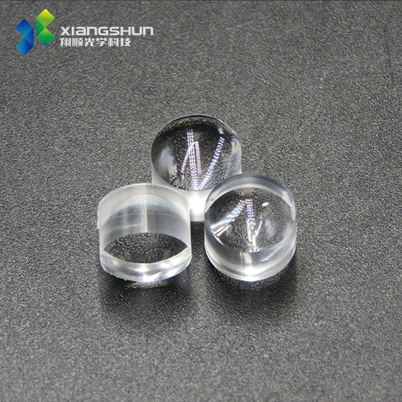 10.5mmLED手电筒透镜6-60℃ 筒灯凸透镜聚光光学透镜射灯用
