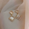 20# silver needle-gold-square