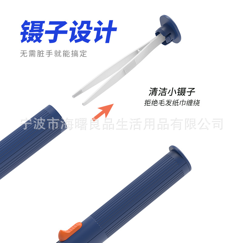 一次性马桶刷替换头家用洗厕所无死角清洁神器可抛式长柄马桶刷子