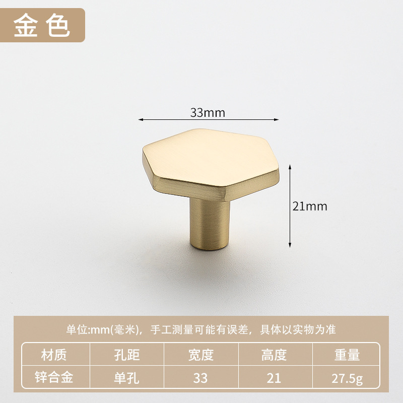 Ручка мебельная Chenyi Hardware Шестигранник