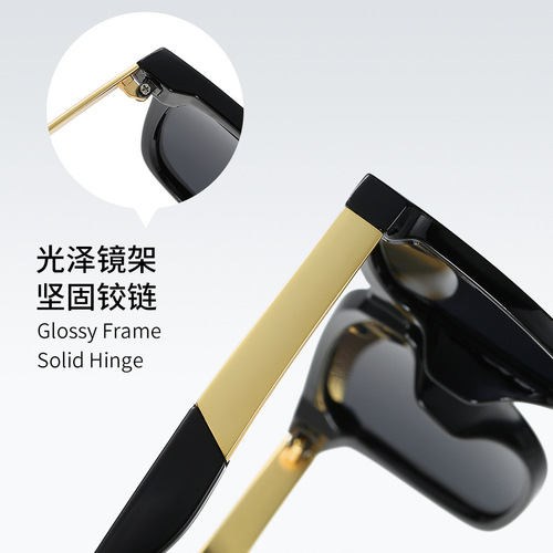 Internet celebrity sunglasses for men while driving and fishing, polarized toad glasses for drivers, pilot trendy sunglasses, anti-UV shading