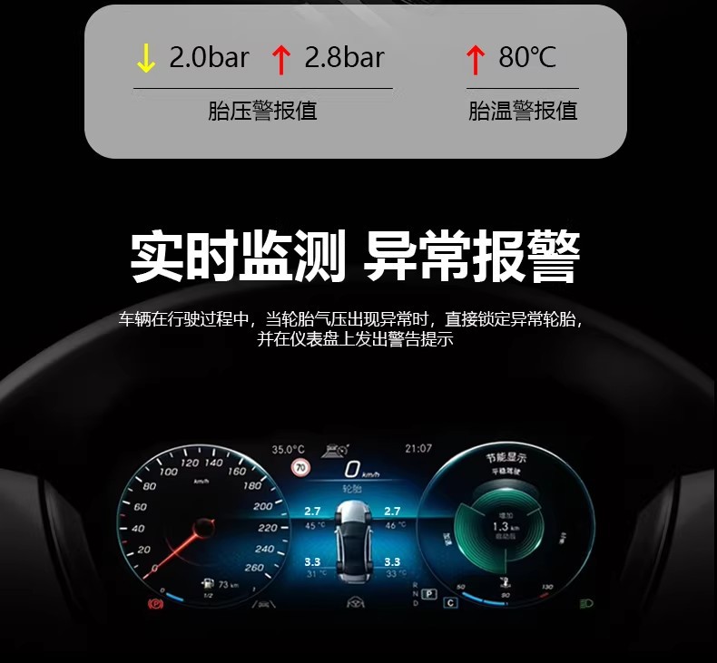 Jac Special Tire Pressure Sensor Ruifeng S2 S3/S5 M3/M4/M5/M6/S4/Tire Pressure Monitor