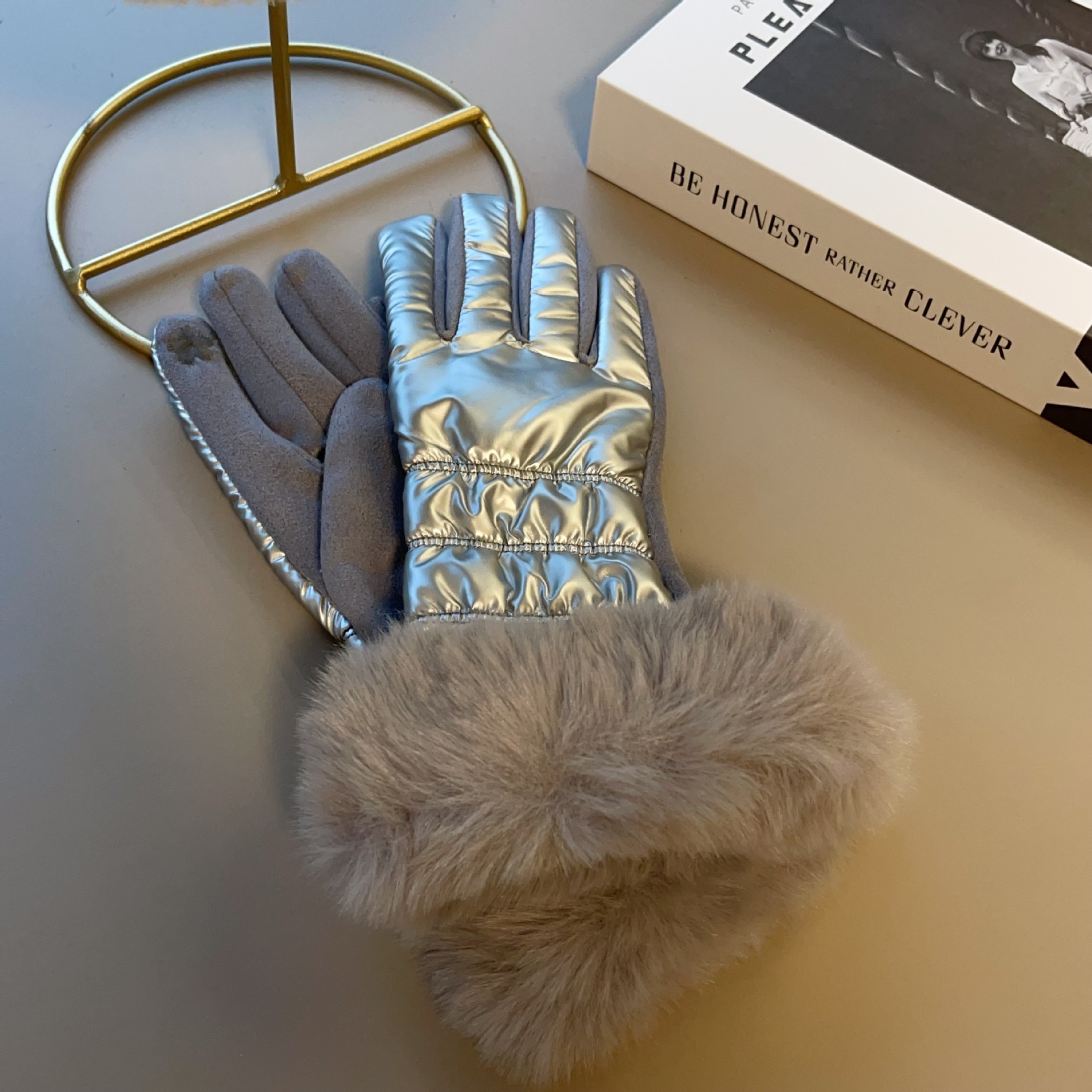 1 Pair Quantity Women's Simple Style Solid Color Gloves 1 Pair