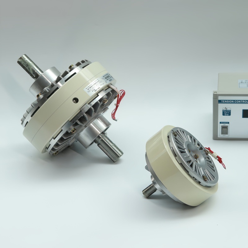 双轴磁粉离合器制动器 刹车张力控制器 中空张力控制器磁粉离合器
