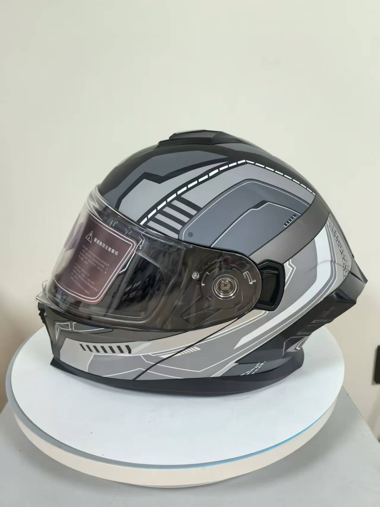 Fábrica de origen [DOT] Casco de motocicleta Jarrie Motor Co-Family Race Locomotora Casco completo cuatro temporadas para parejas generales