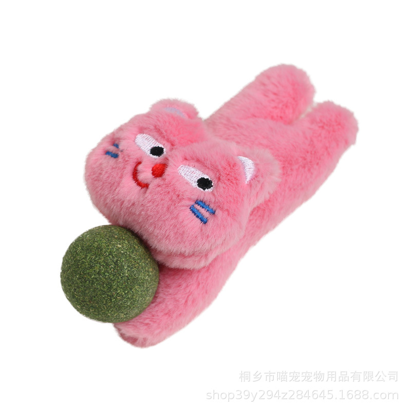 猫のミントの猫のおもちゃのペット用品のぬいぐるみの天のタデの耐グリップ性は工場をかむことに耐えます。