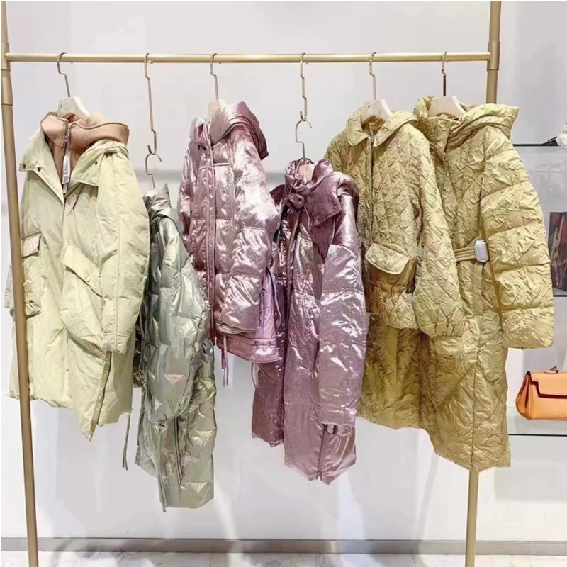 MODOGAGA22, зимний пуховик, корейское пальто средней длины для городского отдыха, брендовая скидка на поставку