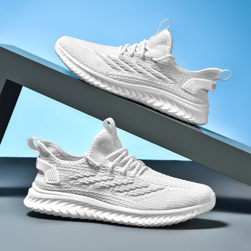 Men's Sports Shoes 2025 New Model 46 Breathable Mesh Cross-Border Processing Sports Casual Running Shoes Extra Large Size 4748