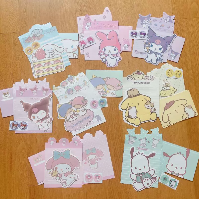 Мультяшный инопланетянин Инью Paper Patch Комбинированный набор японской Колома Жаде корицы Мертоти письмо подписание бумаги