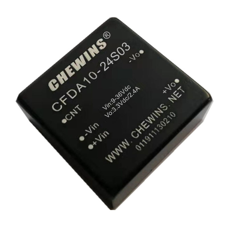 DC-DC电源模块9-36V输入24V转3.3V 10W单路稳压输出CFDA10-24S03