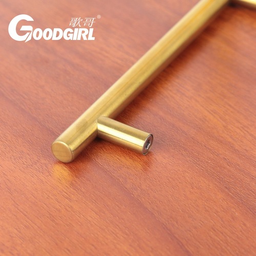 Light Luxury Tray Handle, Stainless Steel 90-degree Hollow Handle, Three-hole Gold Colored Cutting Board Handle, Kitchen Cabinet Handle