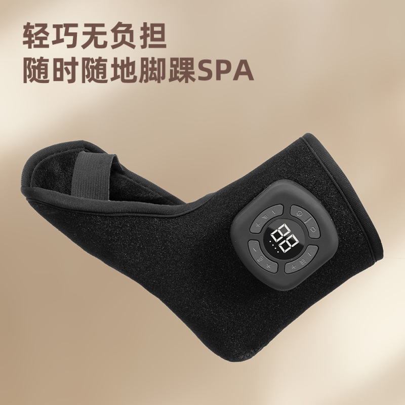 跨境多功能气囊脚踝按摩器加热震动足部按摩仪缓解脚踝酸胀不适感|undefined