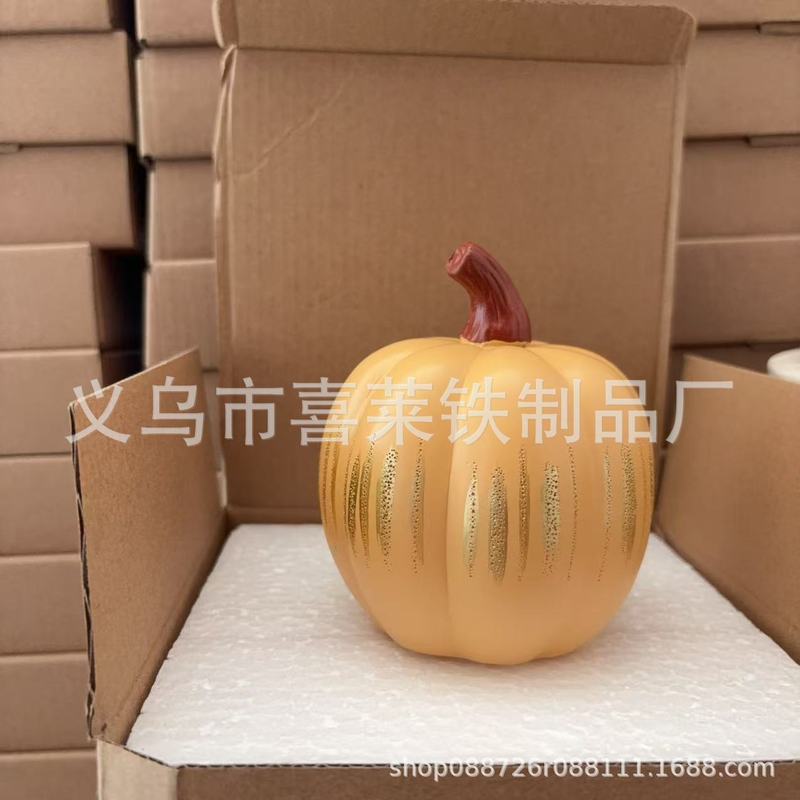 2025新品Twinkle Light Pumpkins 闪闪发光的南瓜万圣节装饰摆件|undefined
