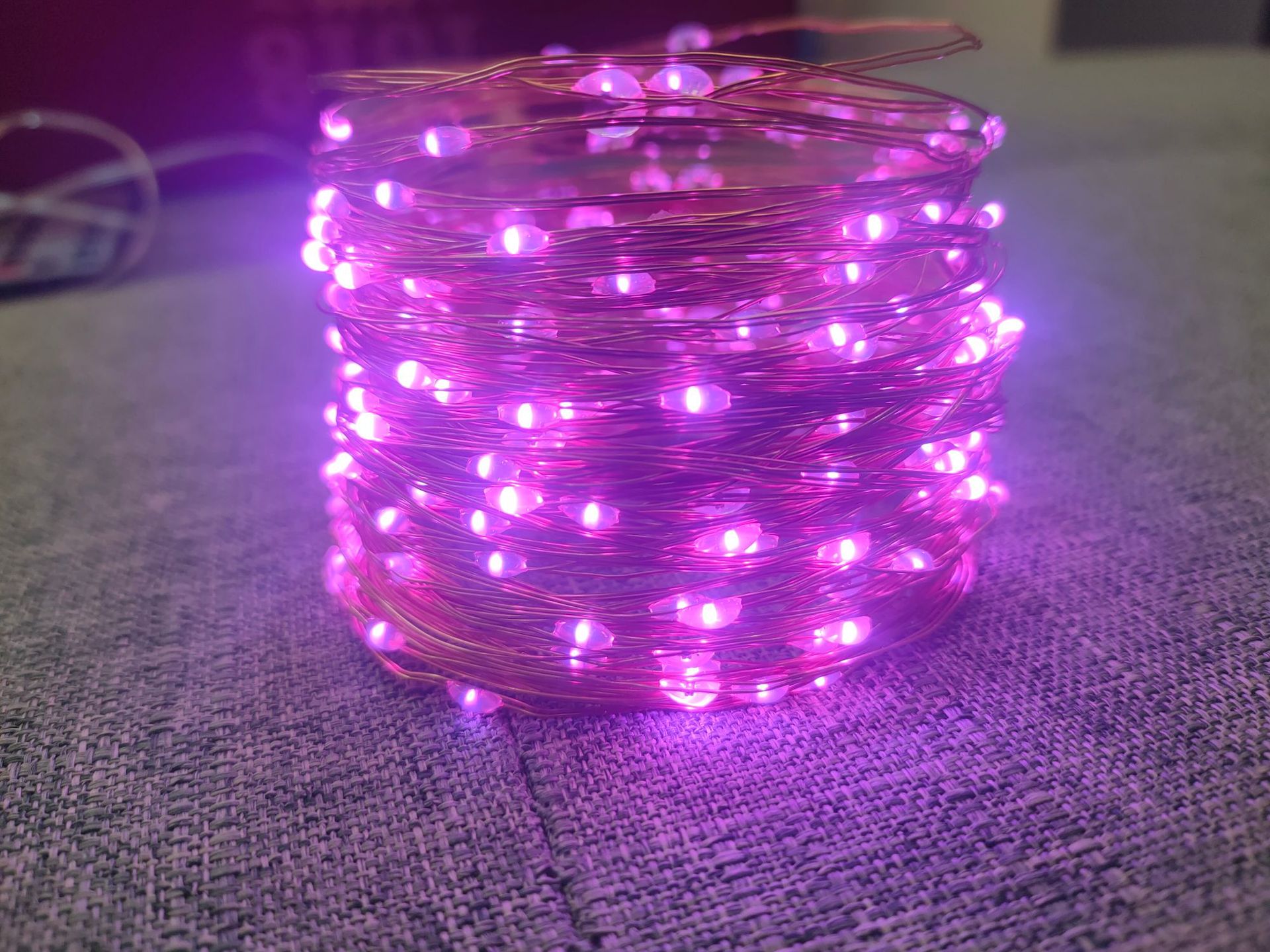 Luces LED de decoración para bodas de Amazon, luces intermitentes, cadena de luces USB con forma de estrella, ramo de luces, decoración para cumpleaños, luces de ambiente para días festivos