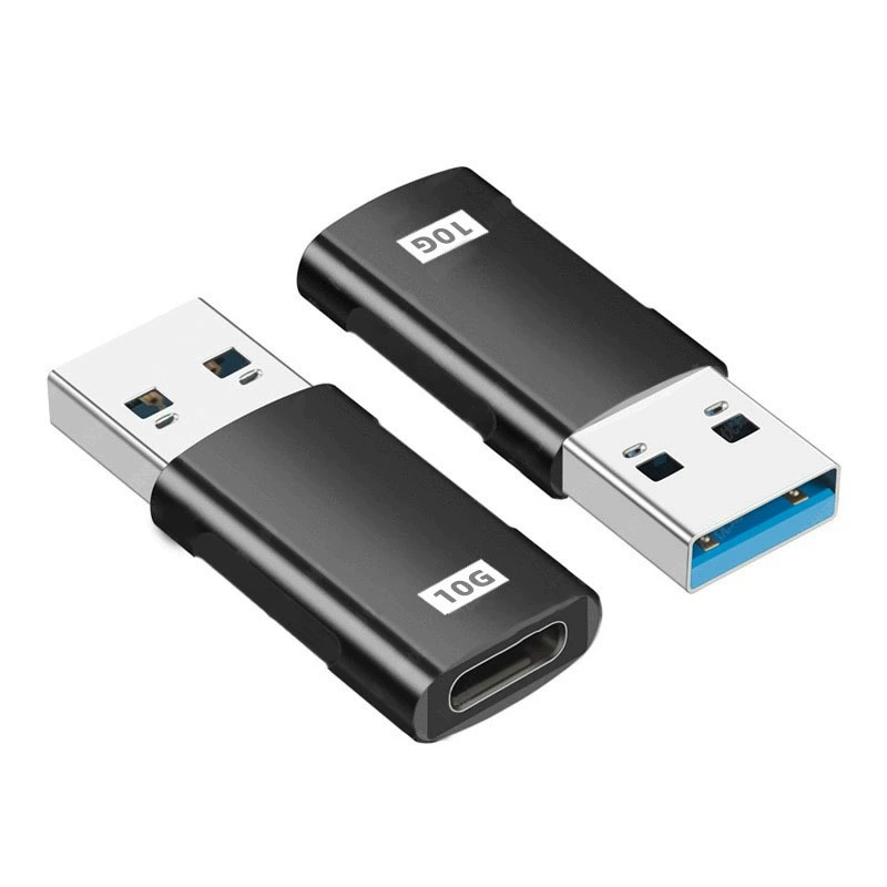 Двухсторонний адаптер USB3.1 10 Гбит/с: USB3.1 (male) ↔ Type-C 3.1 (female)