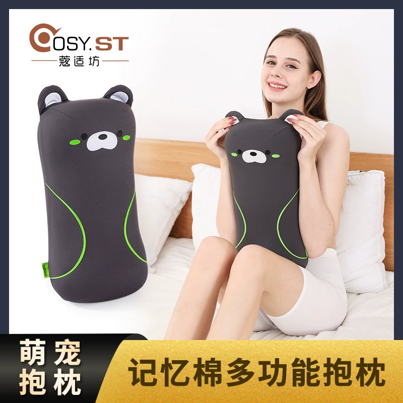 Трансграничные поставки милой подушки из пены с эффектом памяти с мультяшным рисунком Подушка с эффектом памяти с медленным отскоком Удобная подушка для шеи в наличии оптом