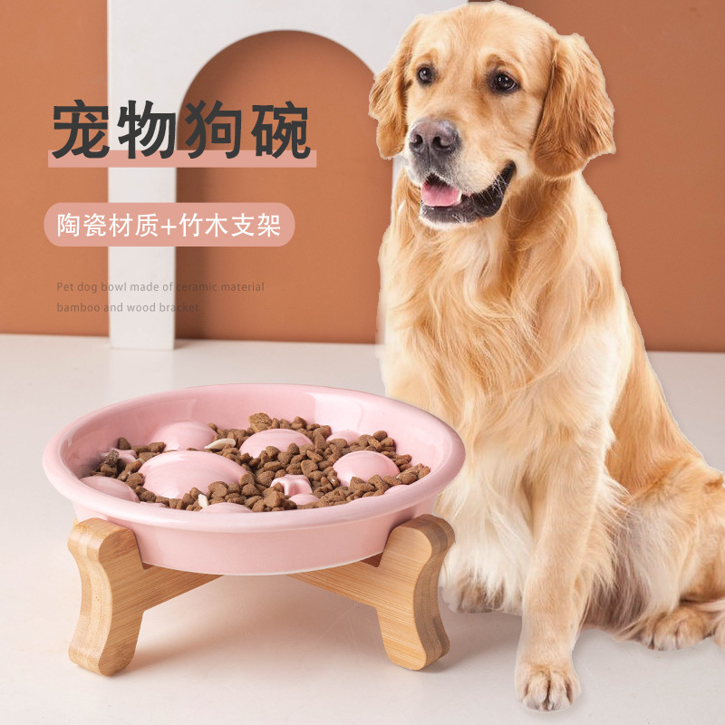 Pet ceramic Slow Food Bowl plate cervical support cat bowl cat plate anti-choke slow food cat food bowl dog food bowl food plate Pet ceramic Slow Food Bowl plate cervical support cat bowl cat plate anti-choke slow food cat food bowl dog food bowl food plate