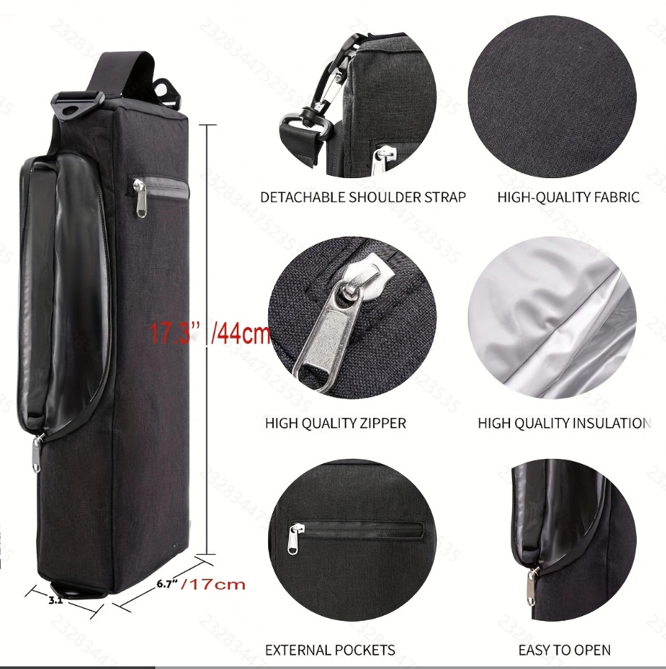 Golf outdoor canned beverage storage bag