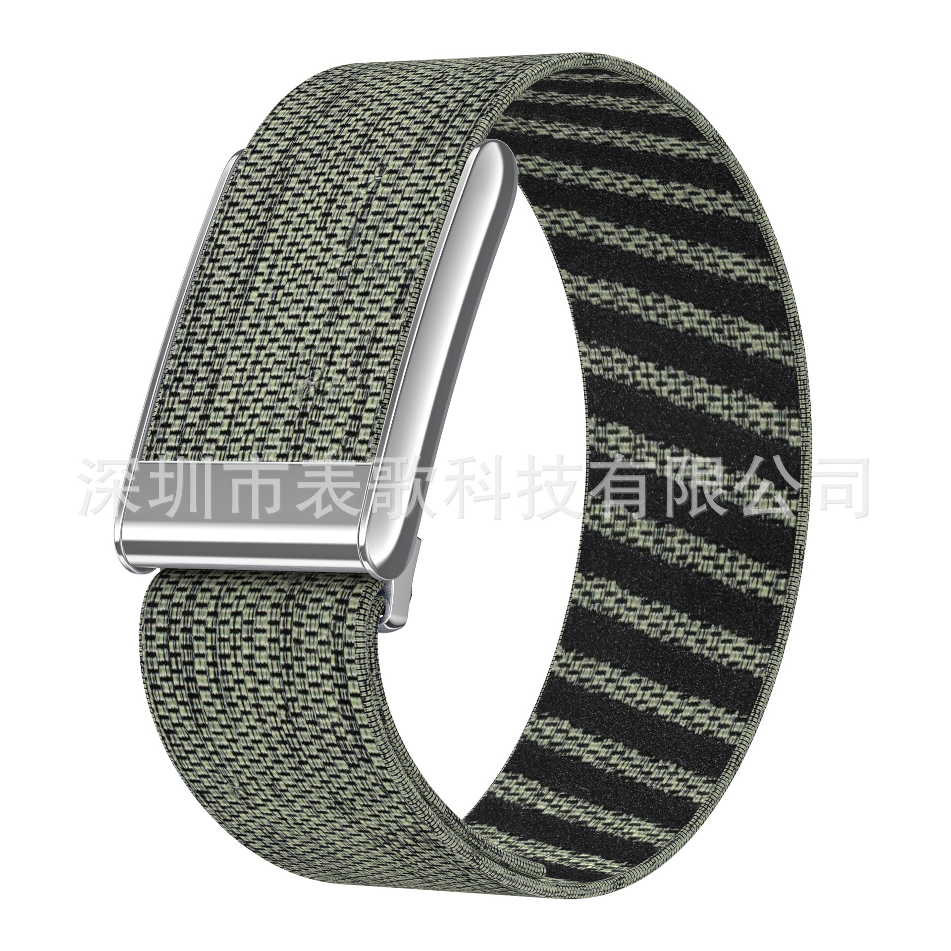 Correa Deportiva para Pulsera Inteligente para Whoop 4.0 5.0 de Nailon, Ajustable, Cierre de Velcro, para Deporte