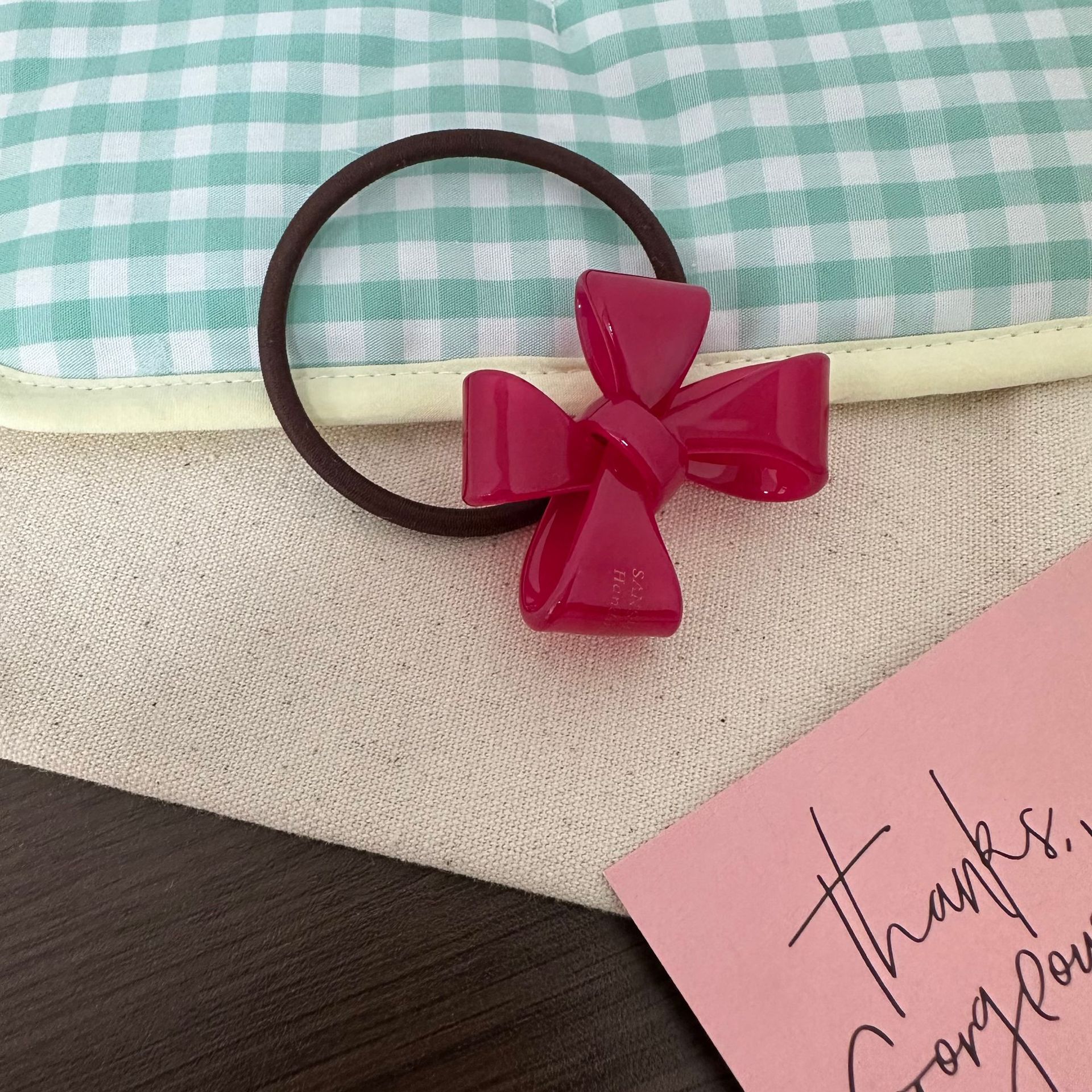 Koreanische Essigsäure Bogen Haar Ring Sommer Bunte Jelly Farbe Mädchen Herz Hohe Ball Zopf Haar Zubehör_voghion.com