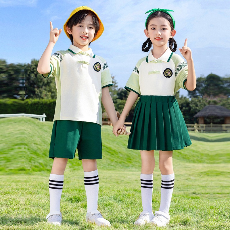 小学生班服毕业表演服夏季六一儿童演出服英伦风舞蹈服幼儿园园服