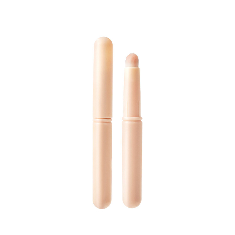 GECOMO niebla sin marcas cepillo de labios con cubierta de limpieza de líneas de labios cepillo de labios sin marcas cepillo de labios de mano