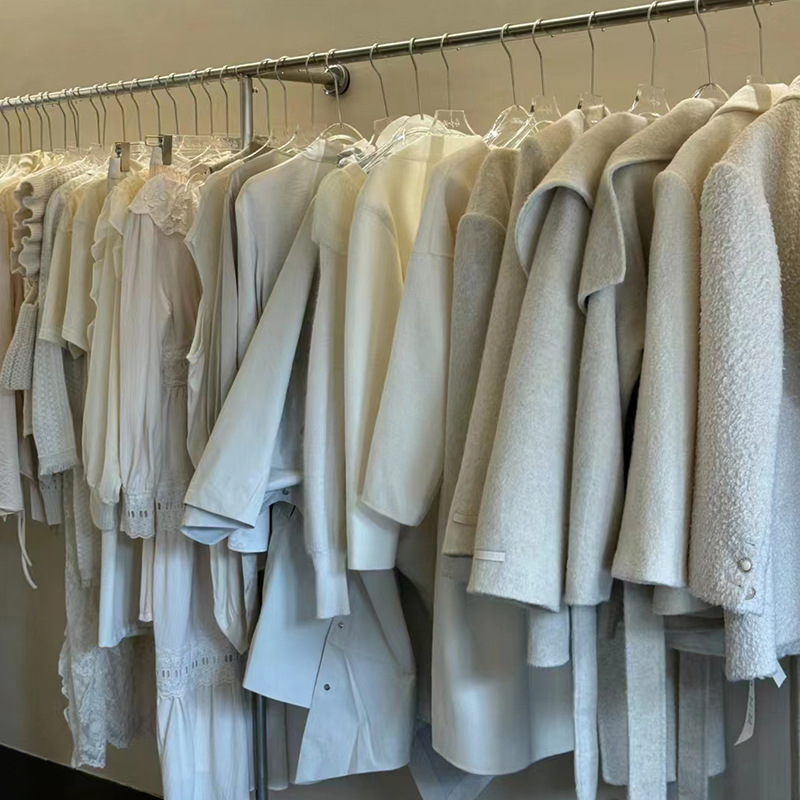 Korean Style Winter New Double-Sided Cashmere Coat Woolen Coat Design Niche Designer Brand Women's Clothing Wholesale