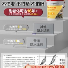 东方雨虹防水补漏材料屋顶外墙房顶裂缝渗水堵漏王涂料防水胶