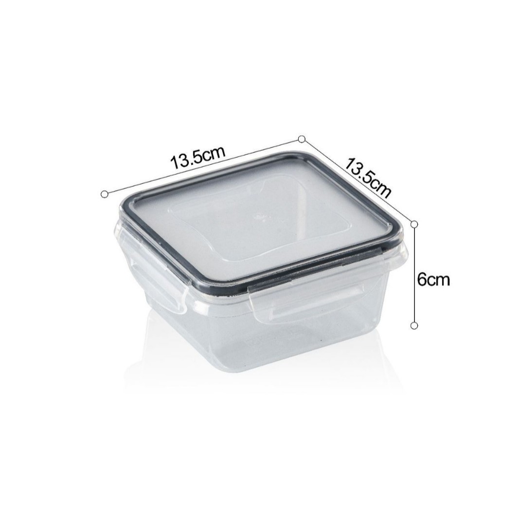 Caja de almacenamiento de juego transfronterizo Tanque sellado de cocina Refrigerador de plástico PP sellado transparente Caja de almacenamiento de alimentos nuevos