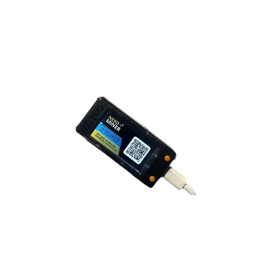 Лото BTC Nerdminer thumb USB мини артефакт LilyGo T-Display-S3