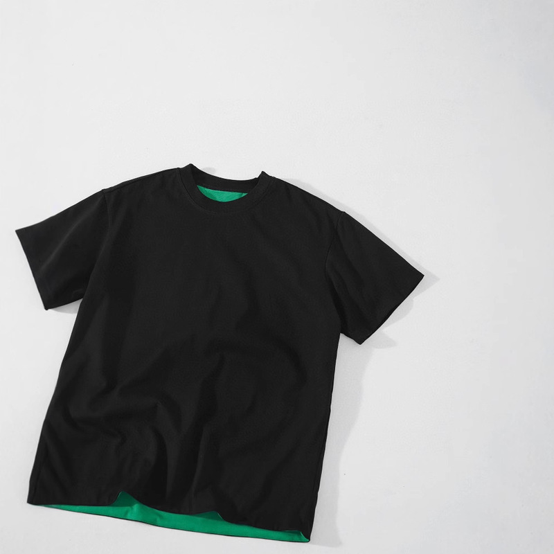 Bv Style Double Layer High Weight Short Sleeve T-Shirt