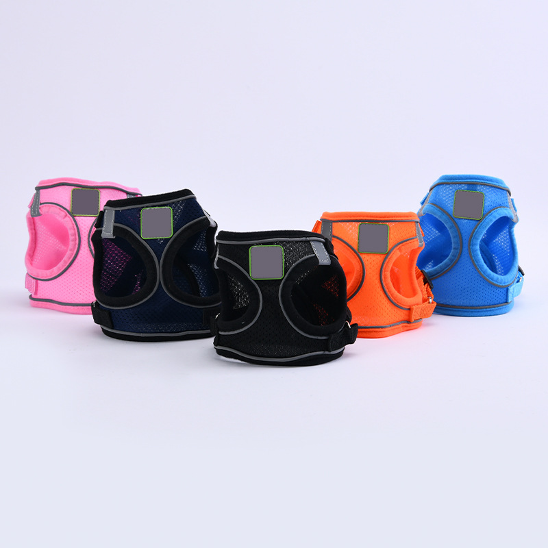 Correa de pecho para mascotas pequeño perro fuera cuerda de tracción perro chaleco cuerda gato transpirable reflexivo perro cuerda al por mayor