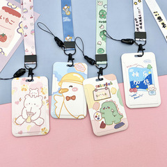 Wholesale cute student meal card sets, school cards, bus, subway, kindergarten pick-up and drop-off cards, access card protective covers for boys and girls