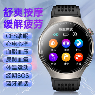 New cross-border FD06 sleep massage smart ECG SOS call exercise heart rate blood pressure temperature blood oxygen watch