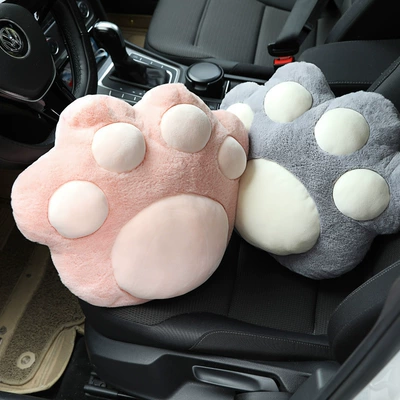 Car Plush Headrest Pillow Cute: Headrest