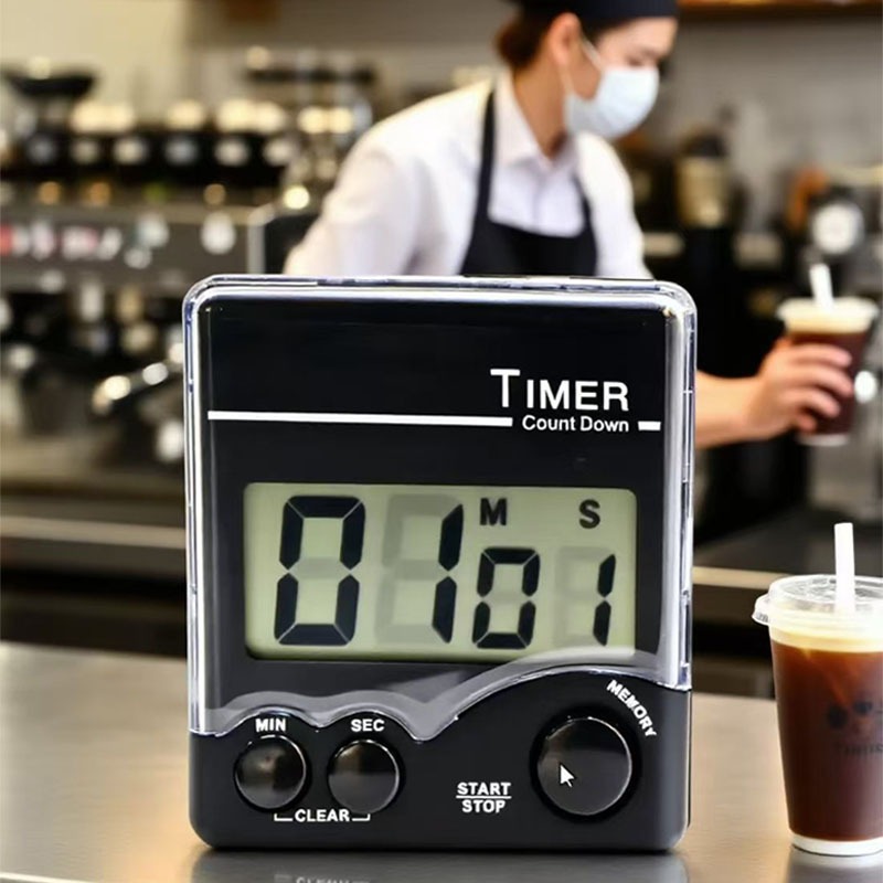 Temporizador de cocina visual multifunción cronómetro electrónico estudiante aprendizaje ejercicio tiempo gerente temporizador