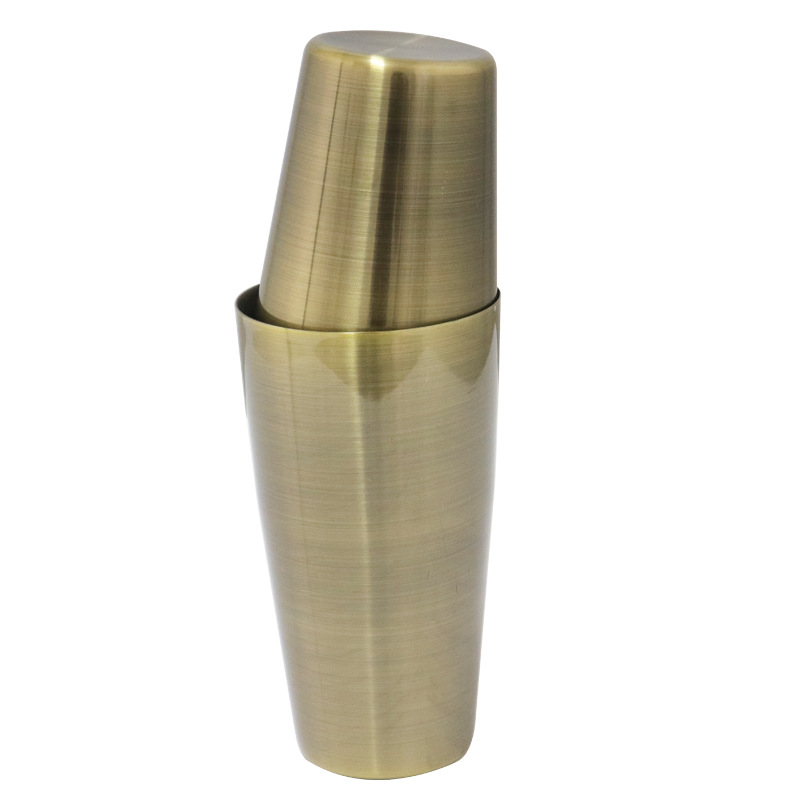 304 Acero inoxidable agitador americano Boston Shaker traje Barón Shaker Comercio exterior transfronterizo