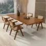 组合日式悬浮实木隔板