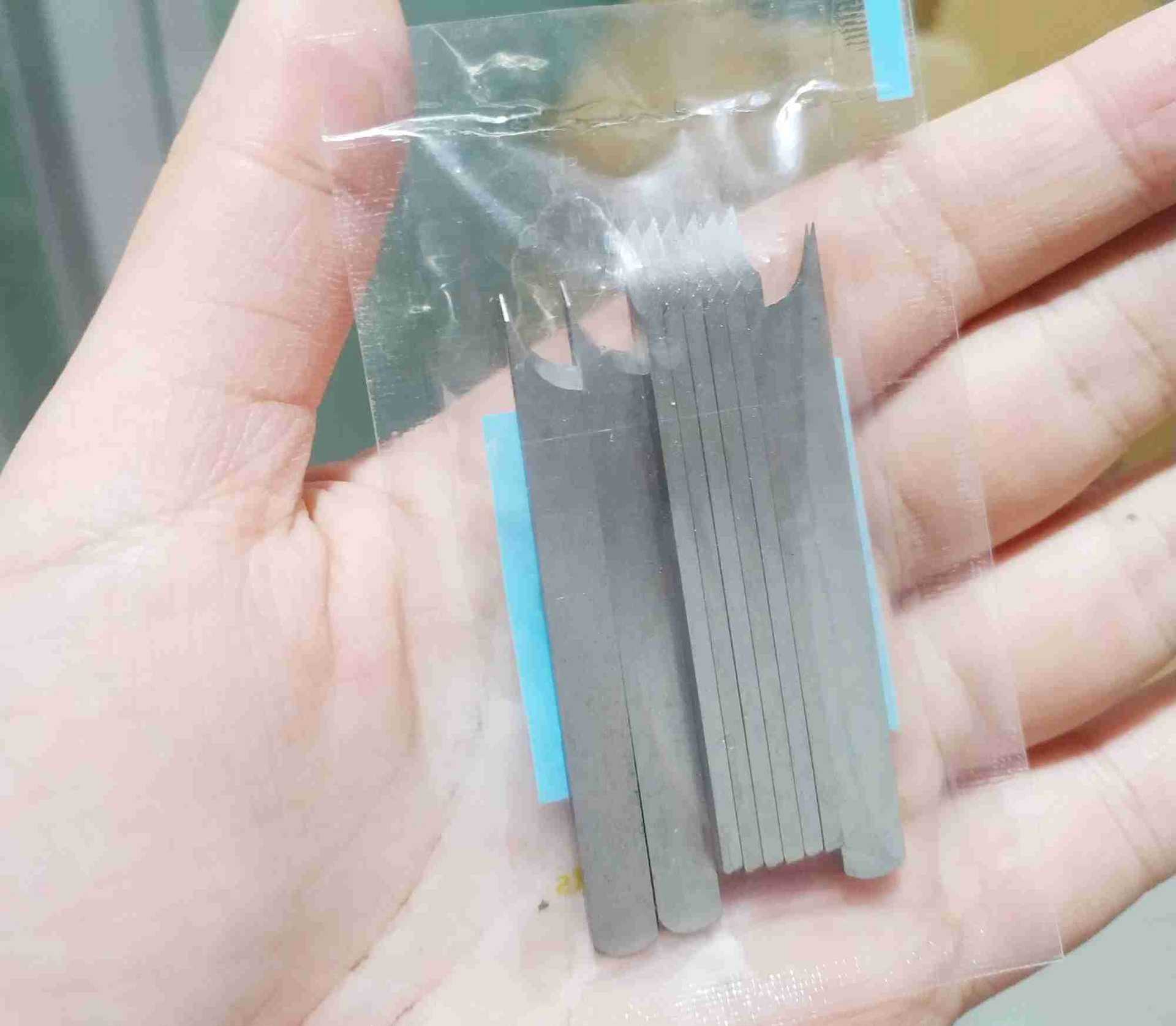 包邮201内里机刀片 修边机直刀刀片 皮刀 锋钢刀片  201鞋机配件