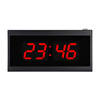 Digital electronic watch, decorations for office, modern and minimalistic calendar, screen