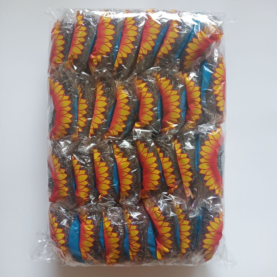 钢丝球涮锅洗碗厨房清洁用品不生锈不断丝清洁家用批发【30个装】