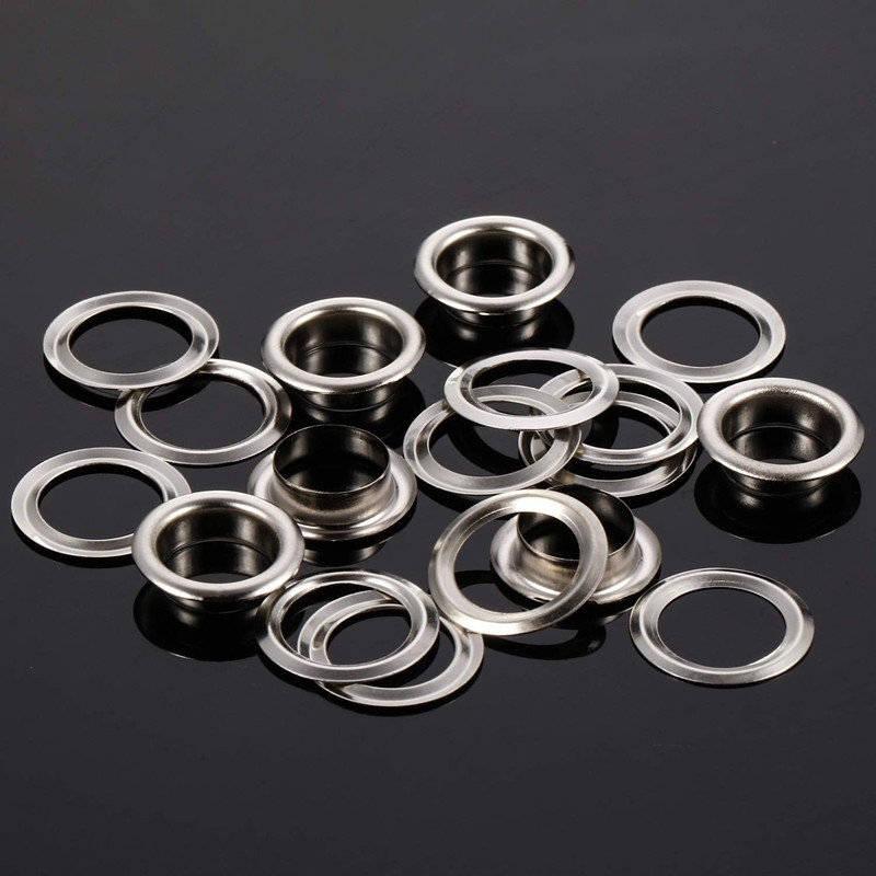 6mm/10mm/10.5mm气眼扣金属篷索环孔眼套件衣服织物箱包标签孔