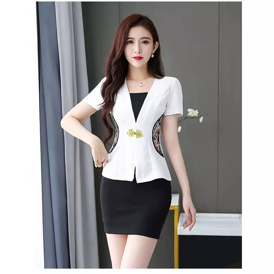 Новая униформа для техников массажа и педикюра, рабочая одежда для косметологов, модная элитная одежда для спа-салонов для похудения 3016-1