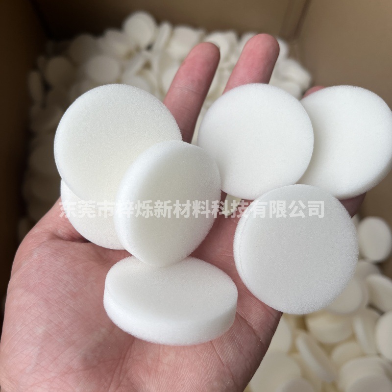 White breathable sponge