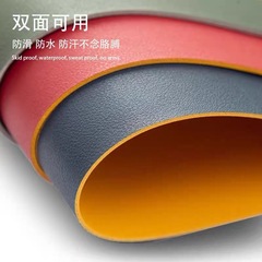 双面皮革鼠标垫超大桌垫电脑办公跨境爆款垫子防水防滑桌垫