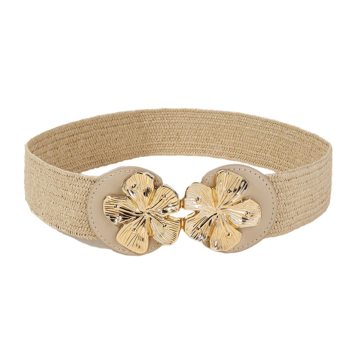 Cinturón Ancho Elástico para Mujer de Cuero Sintético, Elástico, para Vestido y Suéter image 6