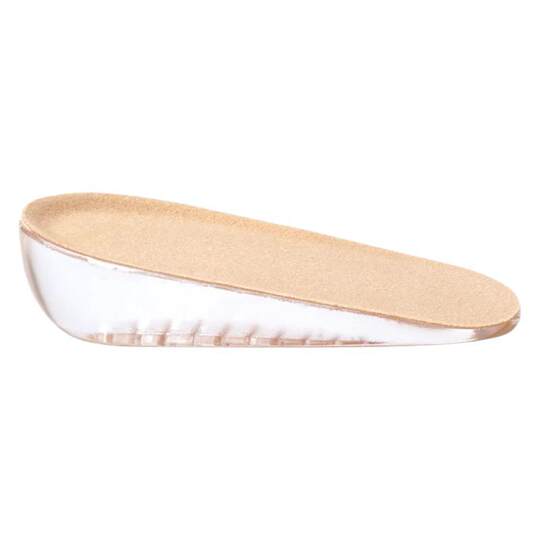 Invisible Height Increasing Insole Women's High Elastic Silicone Super Soft Not Tired Foot Height Increasing Half Pad Breathable and Comfortable Inner Height Increasing Insole for Men